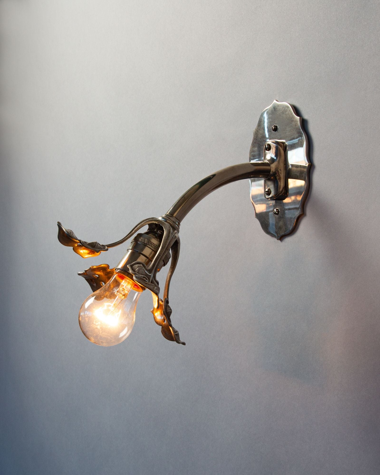 Pewter Gothic Sconce | Vintage Collection – Remains Lighting Co.