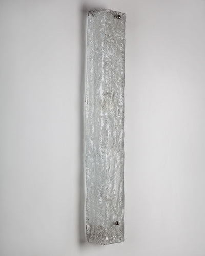 Vintage Collection image 1 of a Slender Textured Glass Sconce by RZB Leuchten antique.
