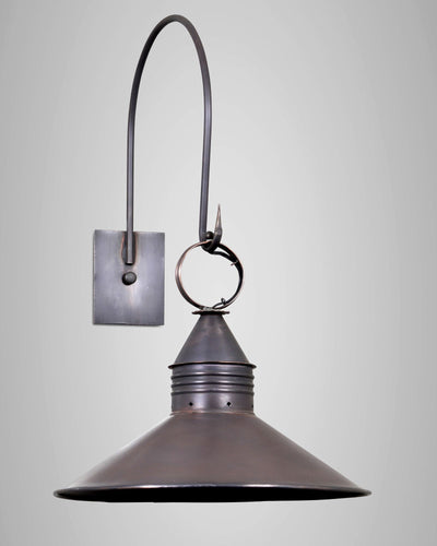 Scofield Lighting Collection image 1 of a Edison Style Exterior Wall Pendant Medium made-to-order.  Shown in Bronzed Copper.