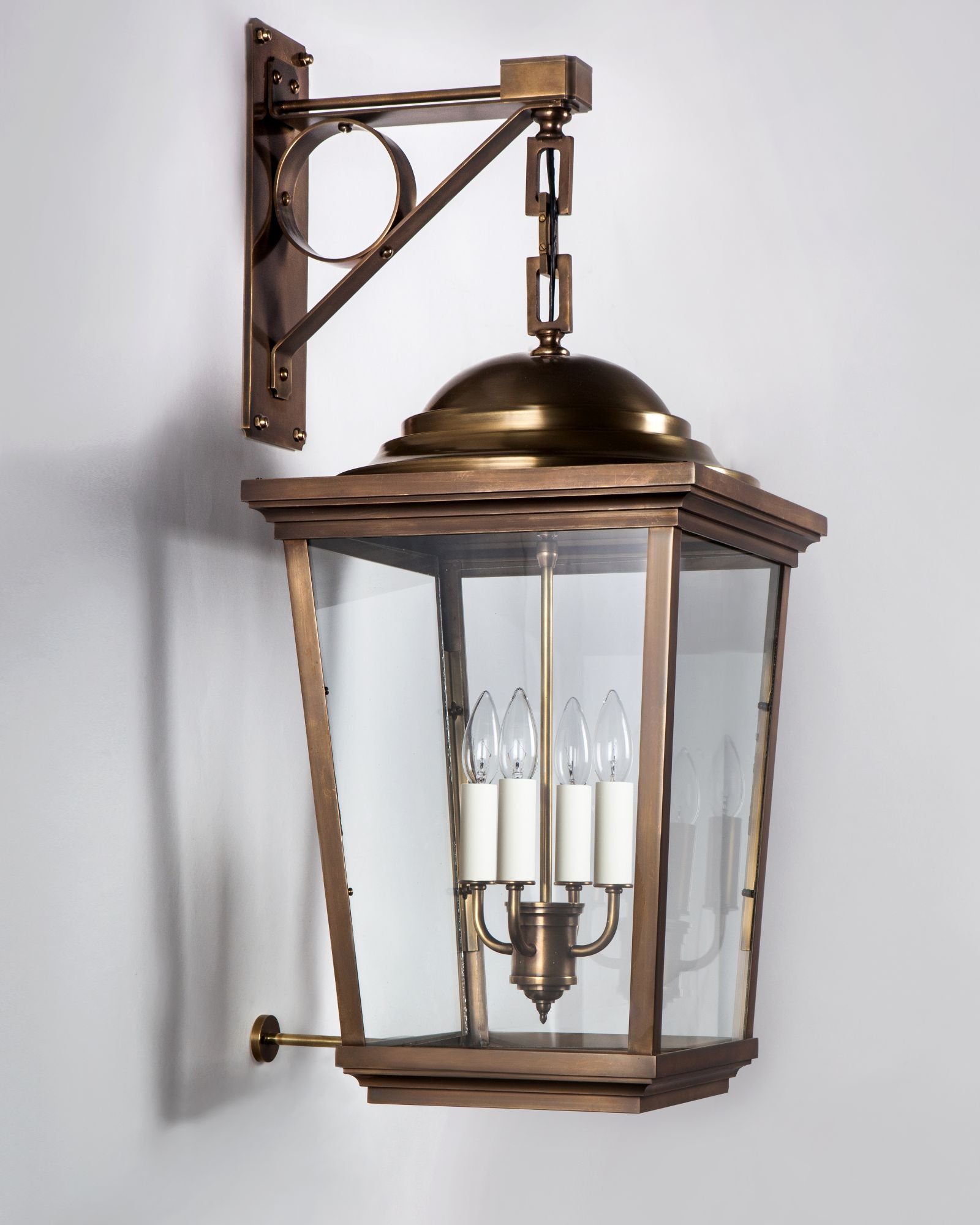 Philip Tapered Exterior Wall Lantern By Remains Lighting Co. – Remains 