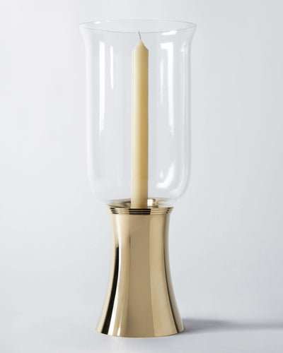 Remains Lighting Co. Collection image 1 of a Sheraton Candlestick made-to-order.  Shown in Polished Brass.