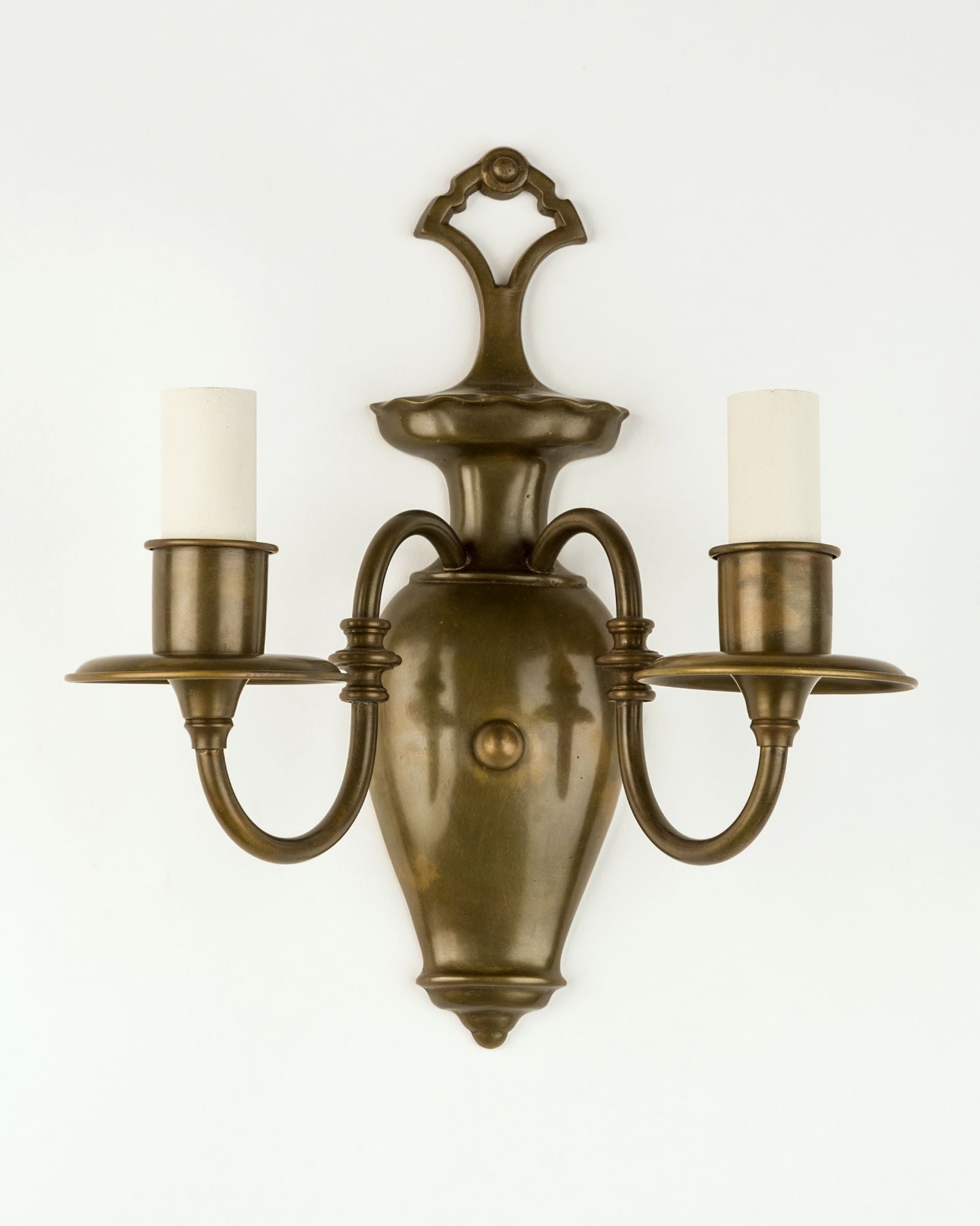 Two Arm Darkened Brass Sconces | Vintage Collection – Remains Lighting Co.