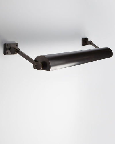 Remains Lighting Co. Collection image 1 of a Veronique Large Split Mount Picture Light made-to-order.  Shown in Oil Rubbed Bronze.