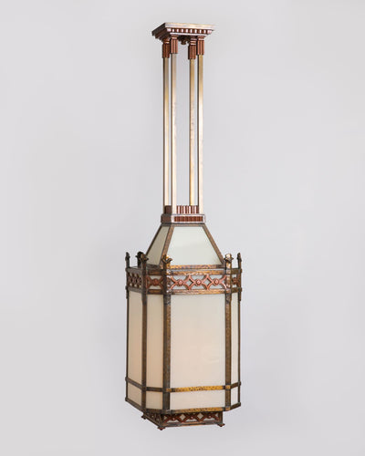 Vintage Collection image 1 of a Art Deco Octagonal Lantern antique.