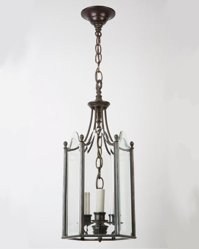 Vintage Collection image 1 of a Beveled Glass Lantern antique.