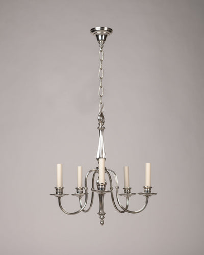 Vintage Collection image 1 of a Caldwell Silver Chandelier antique.