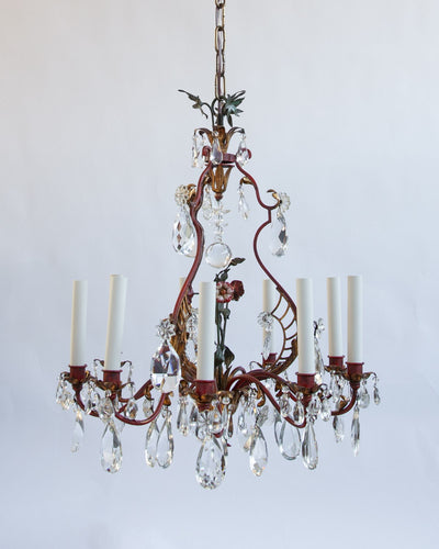 Vintage Collection image 1 of a E. F. Caldwell Chinoiserie Chandelier antique.