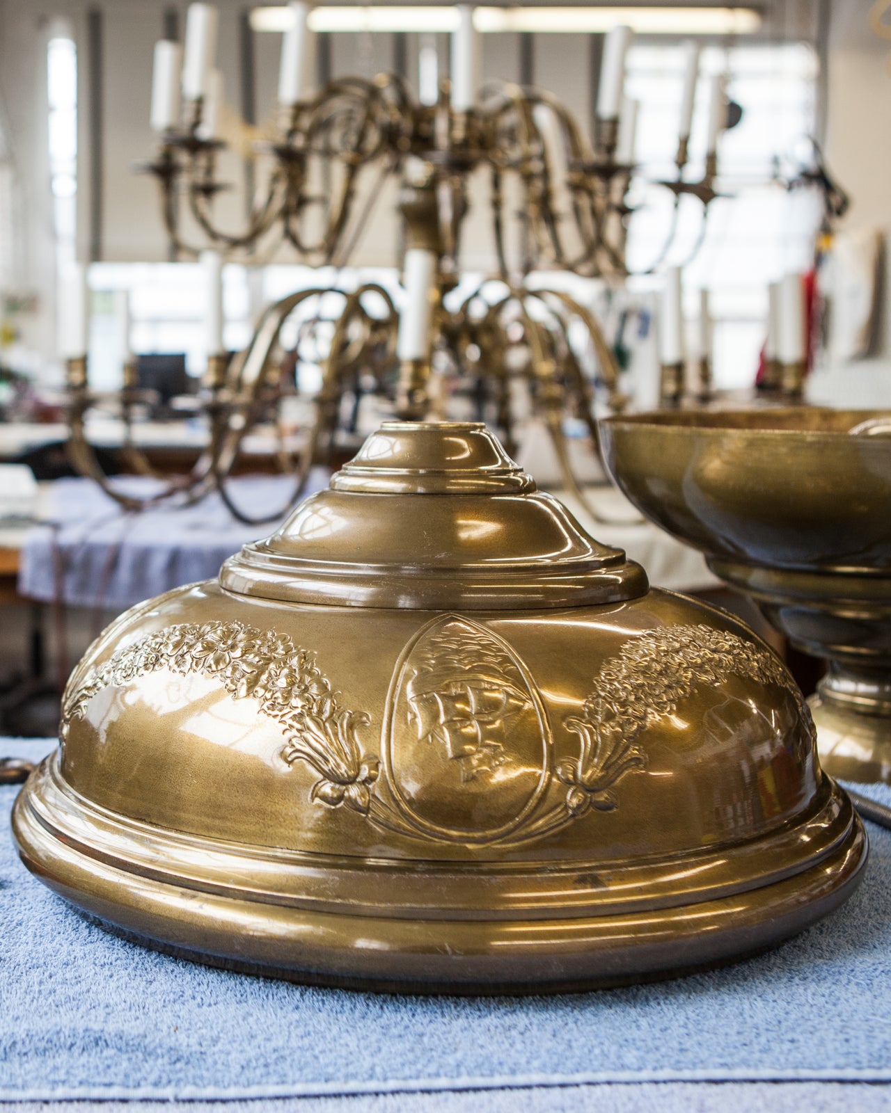 Custom Lighting Restoration Gallery | Pictures of Restored Antique ...