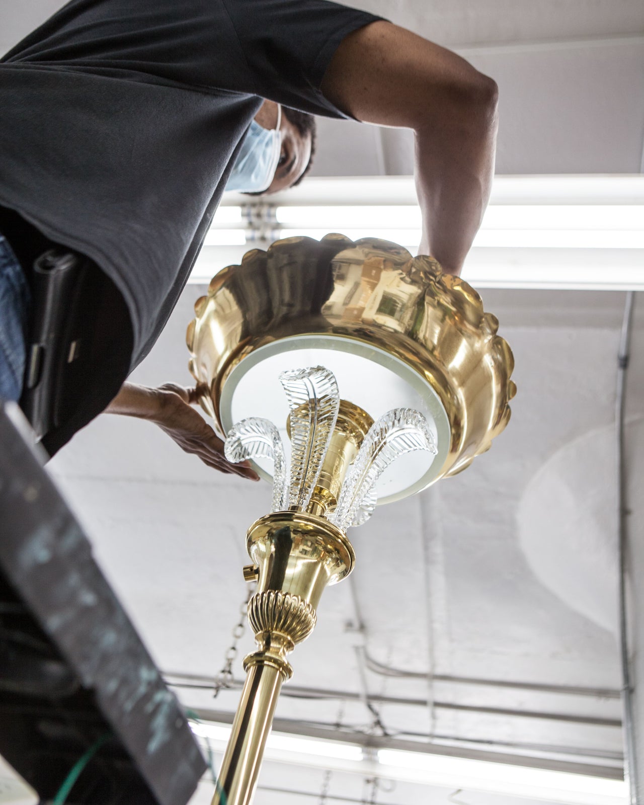 Custom Lighting Restoration Gallery | Pictures of Restored Antique ...