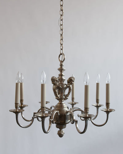 Vintage Collection image 1 of a Georgian Silver Chandelier antique in a Original Antique Finish finish.