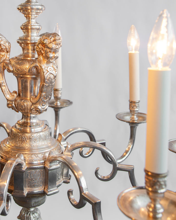 Georgian Silver Chandelier | Vintage Collection – Remains Lighting Co.