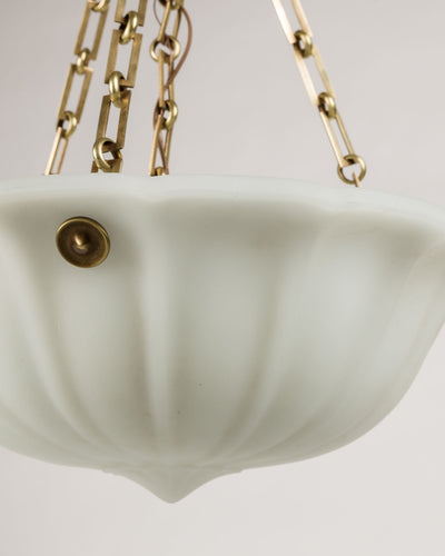Vintage Collection image 1 of a Inverted Dome Chandelier antique.