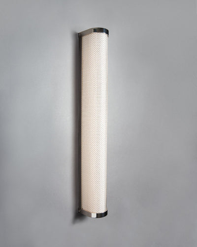 Commune Collection image 1 of a Linear Sconce Medium made-to-order.  Shown in Polished Nickel.