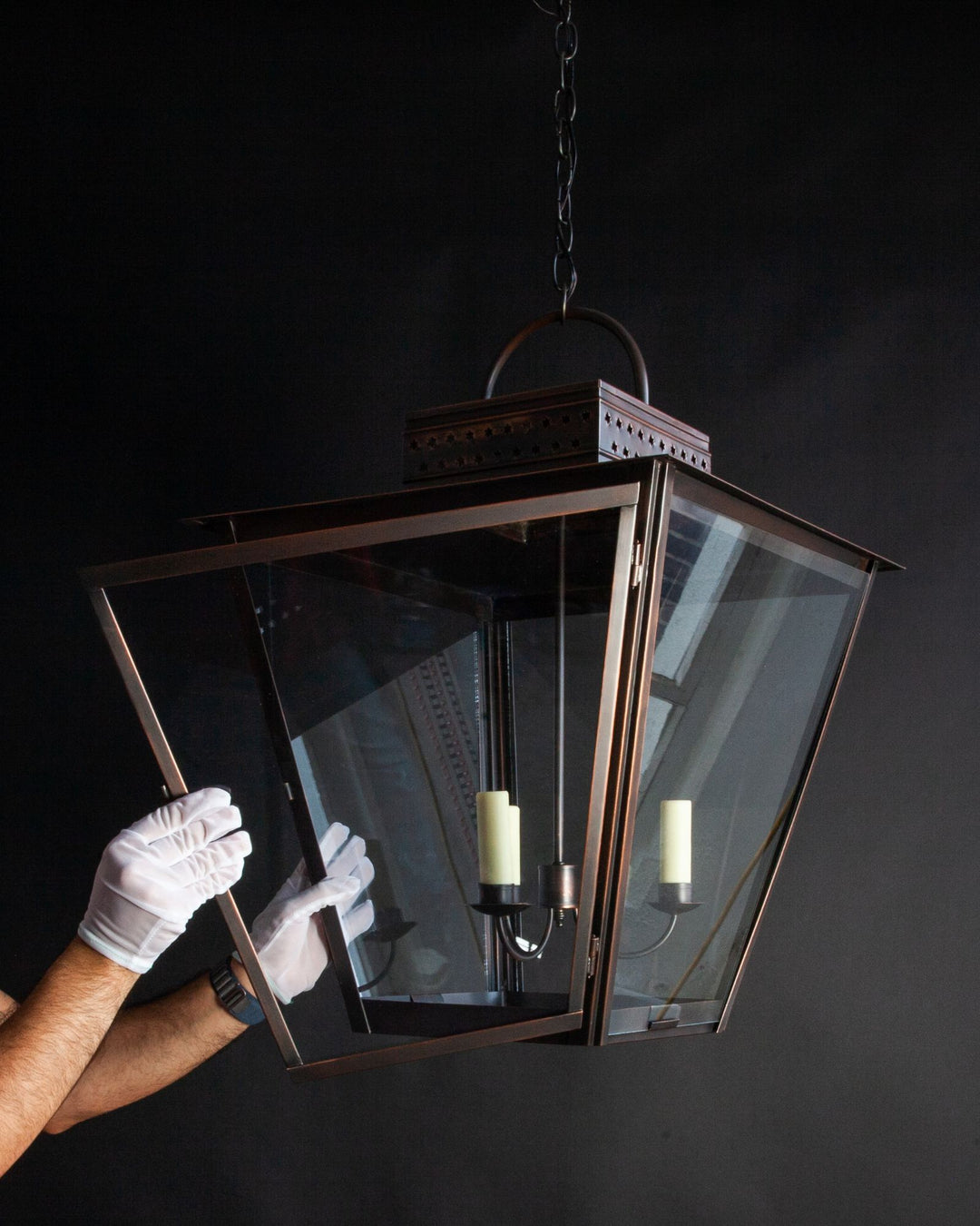 Mystic Hanging Lantern Large by Scofield Lighting – Remains
