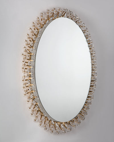 Vintage Collection image 1 of a Oval Schoninger Mirror antique.