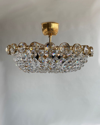 Vintage Collection image 1 of a Palwa Chandelier antique in a Original Antique Finish finish.