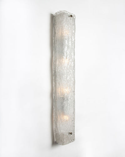 Vintage Collection image 1 of a Slender Textured Glass Sconce by RZB Leuchten antique.