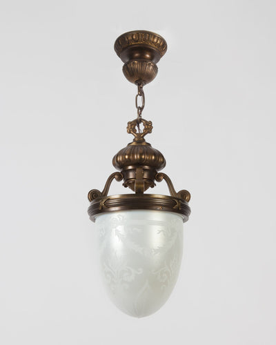 Vintage Collection image 1 of a Steuben Glass Pendant antique.