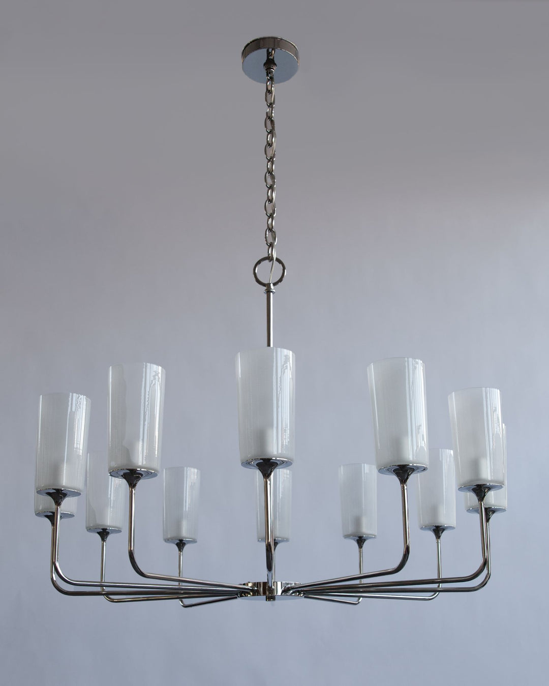 Veronique 12 Chandelier with Glass Shades by Remains