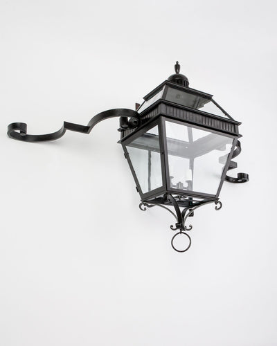  Collection image 1 of a Wrought Bronze Overdoor Lantern made-to-order.  Shown in Custom Finish.
