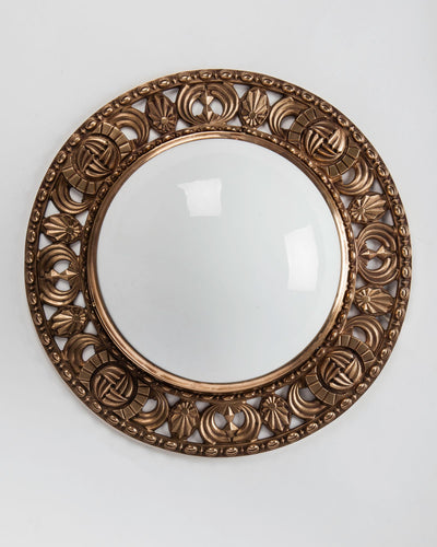 Vintage Collection image 1 of a Bronze Art Deco Flush Mount with Opal Glass antique.