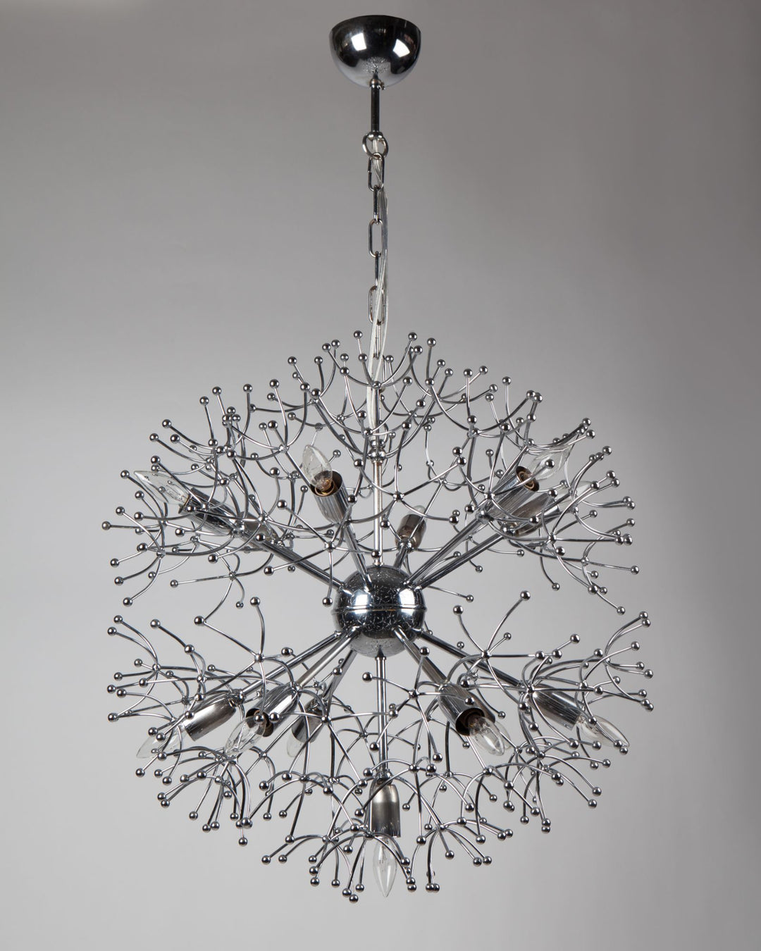 Chrome Sputnik Chandelier by Gaetano Sciolari | Vintage Collection