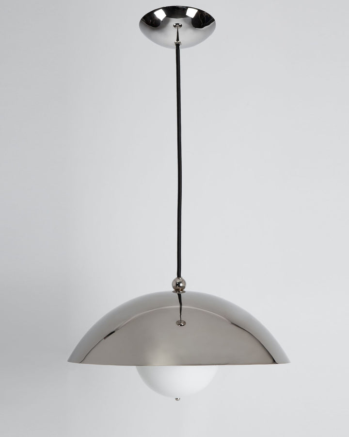 Dome Pendant with Solid Shade by Commune Design – Remains Lighting