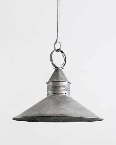 Scofield Lighting Collection image 1 of a Edison Style Exterior Pendant Medium made-to-order.  Shown in Leaded Copper finish.