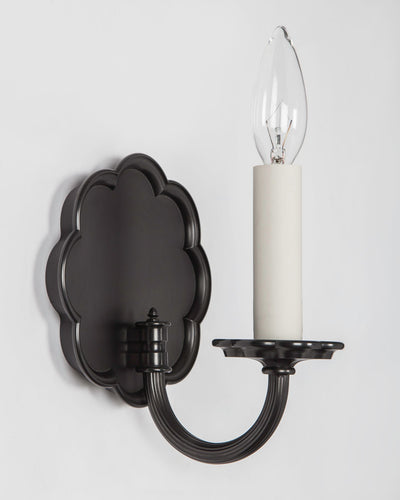 Remains Lighting Co. Collection image 1 of a Elizabeth Sconce made-to-order.  Shown in Dark Waxed Bronze.