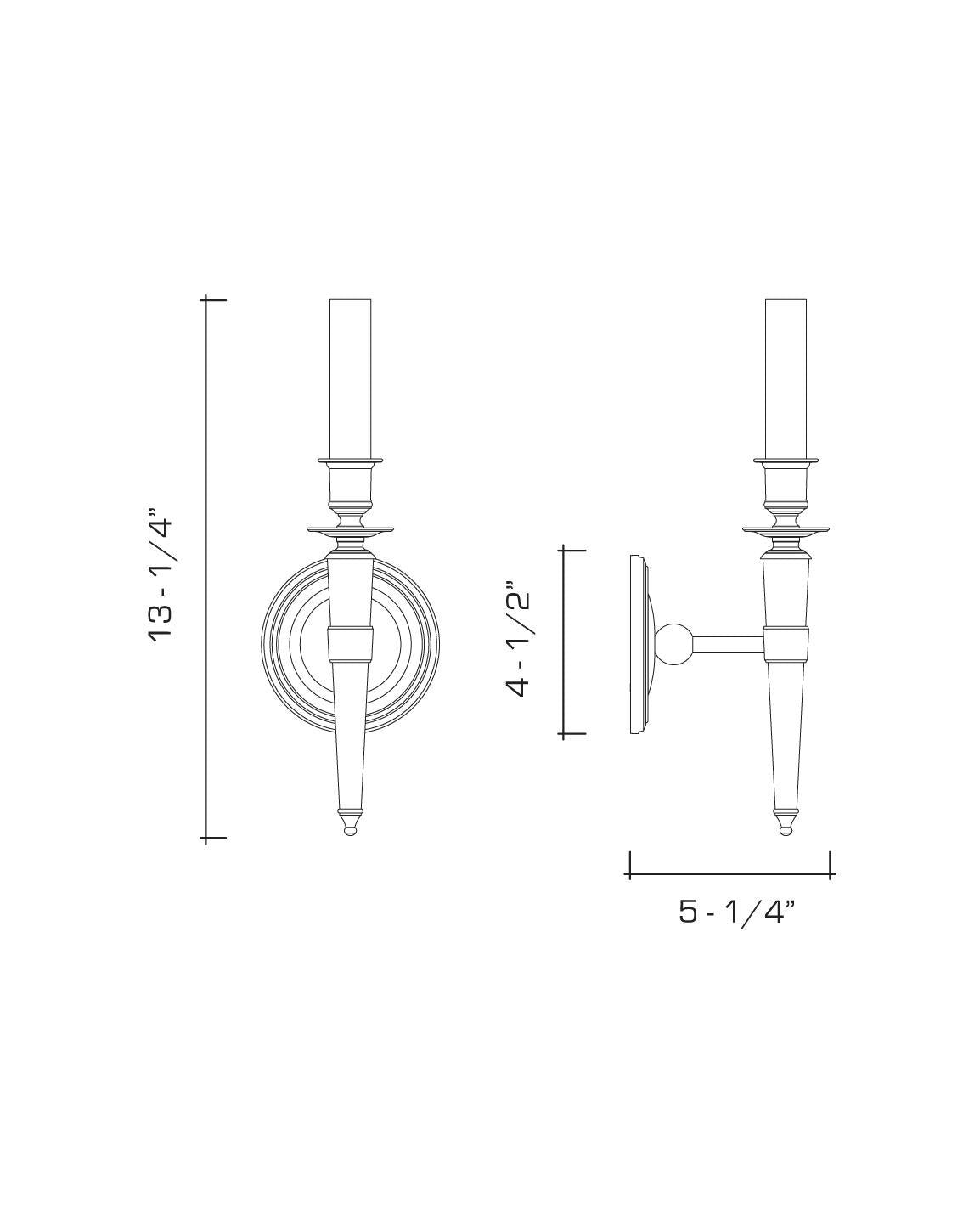 Erica Sconce by Remains Lighting Co.