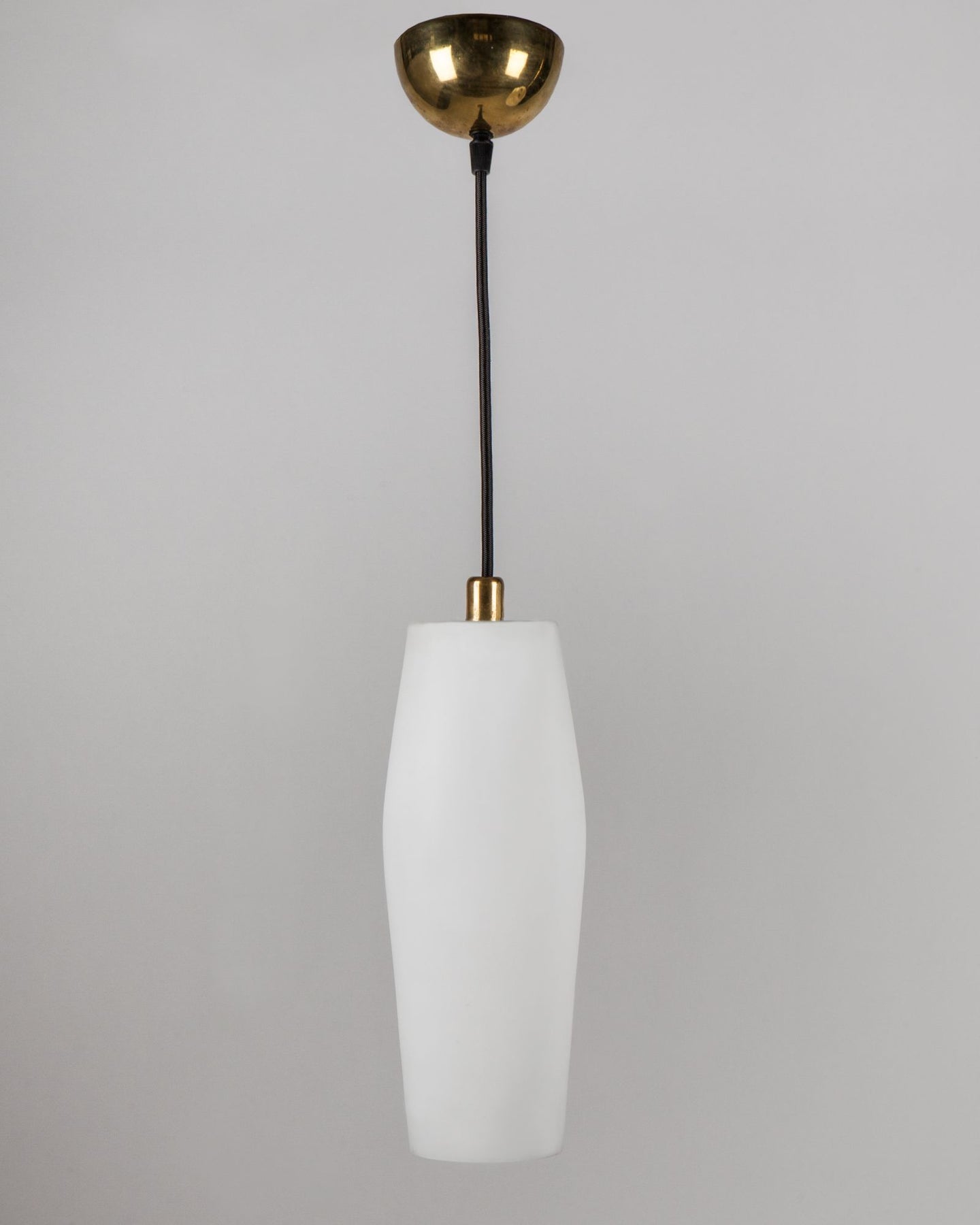 Frosted White Glass Pendant