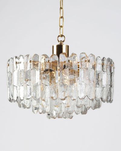 Vintage Collection image 1 of a Kalmar Palazzo Glass Chandelier antique.