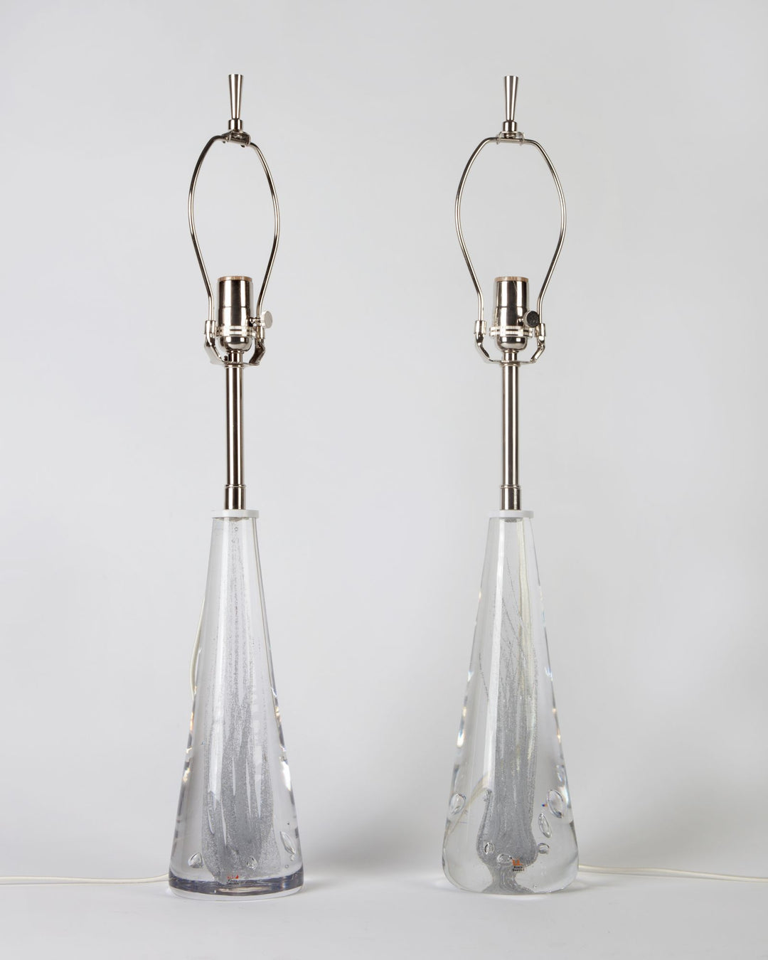 Kosta Glass Table Lamps Designed by Vicke Lindstrand