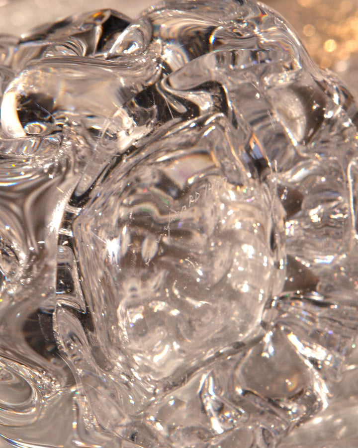 A Clear Glass Lamp by Orrefors A Clear Glass Lamp by Orrefors